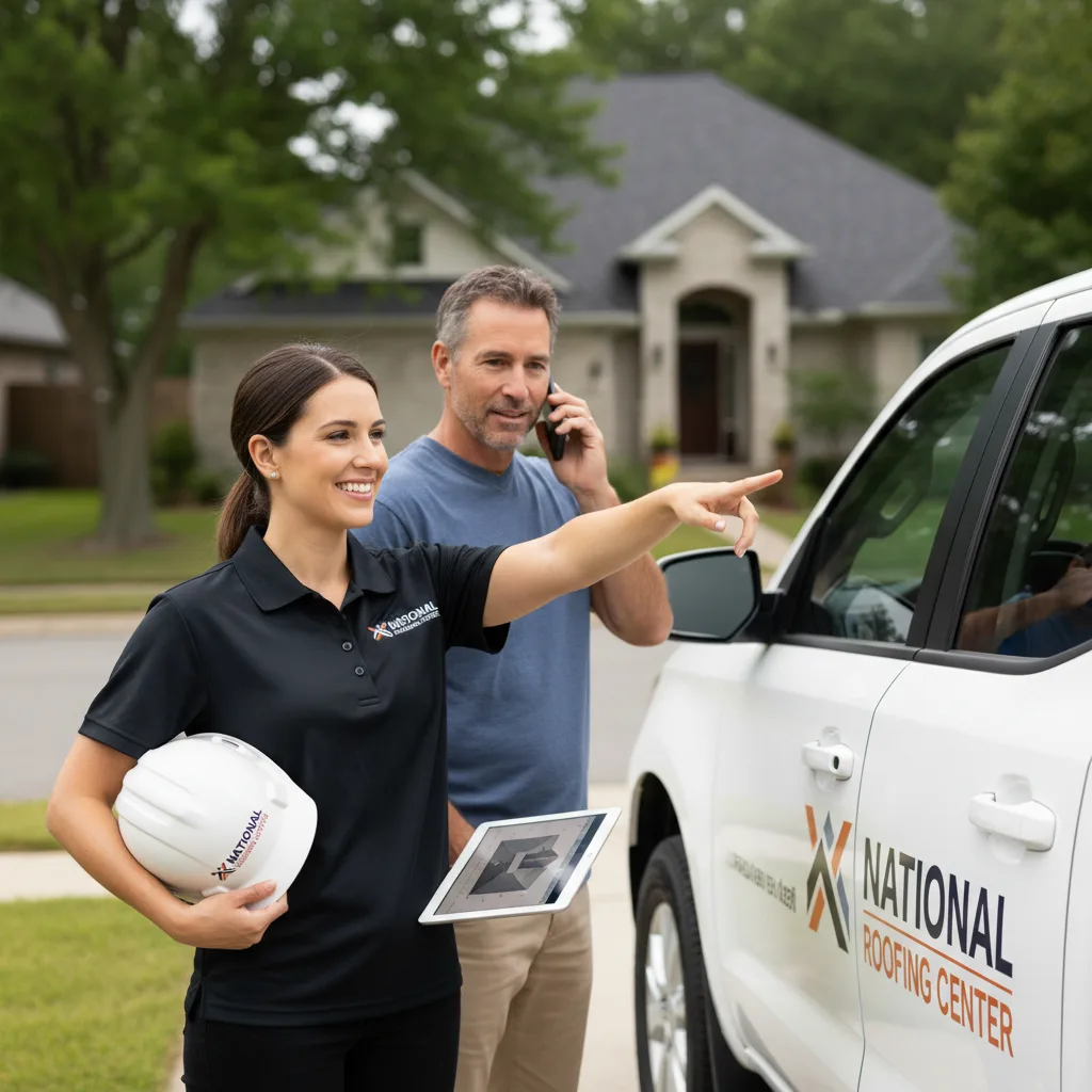 National Roofing Center customer support in Fallentimber